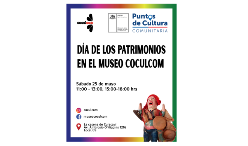 Día de los Patrimonios en el Museo Coculcom