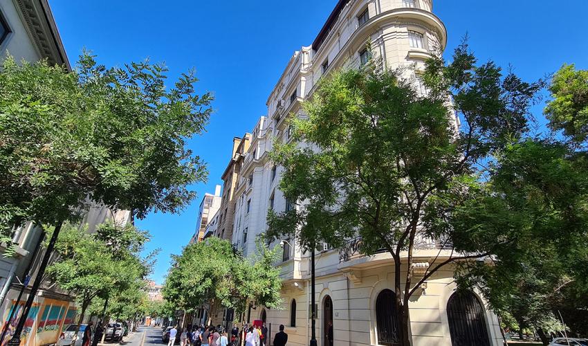 Fachada edificio Servel