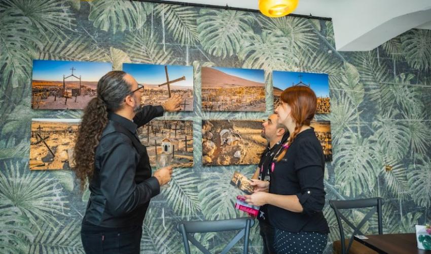 Mediación del artista en su exposición 