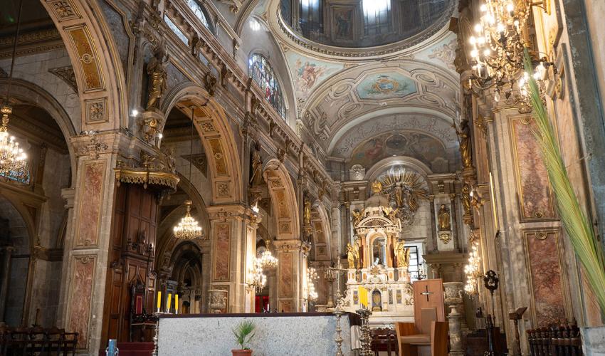 Fotografía Nave Central Catedral de Santiago