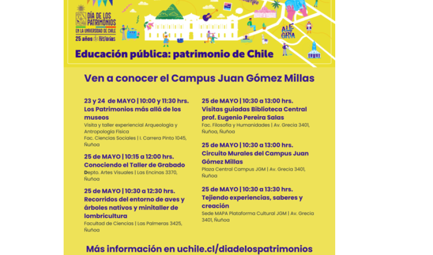 Ven a conocer el Campus Juan Gómez Millas