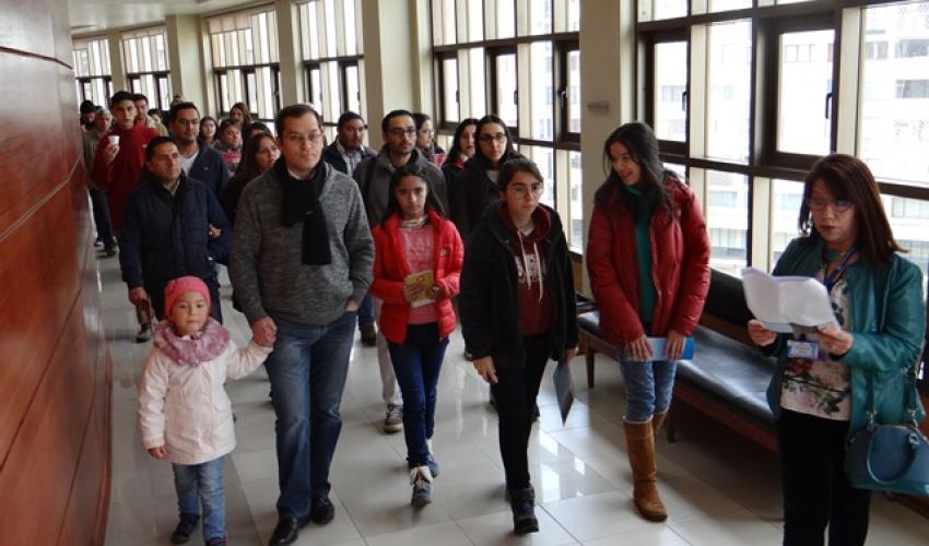 Cientos de personas visitan anualmente el Palacio de Tribunales de Concepción