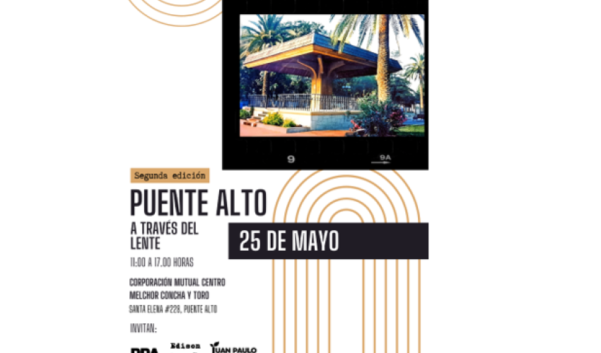 Afiche "Puente Alto a través del lente 2"